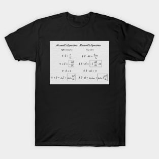 Maxwell's Equations T-Shirt